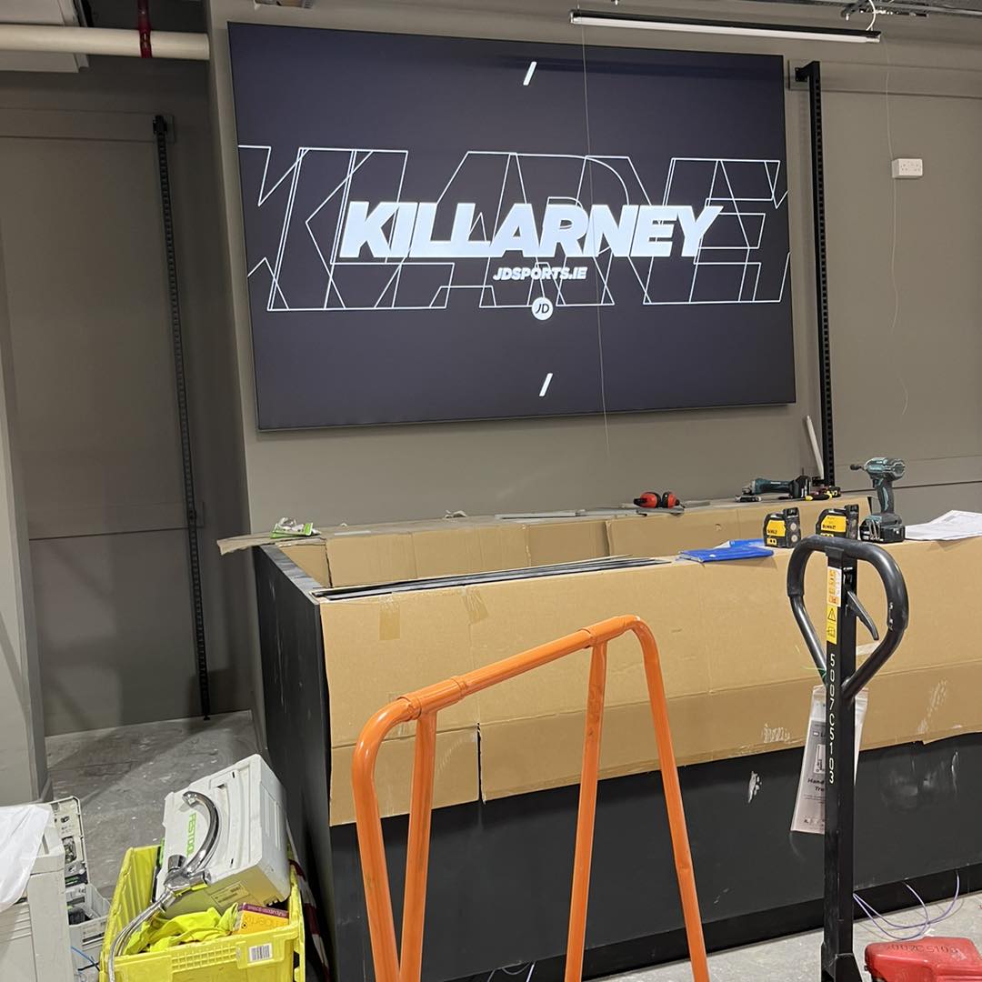 Post at JD Sports in Killarney